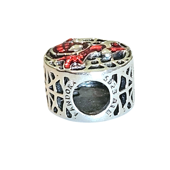 Pandora Marvel Sterling Silver 925 Spiderman Avengers Bracelet Charm - Picture 6 of 8